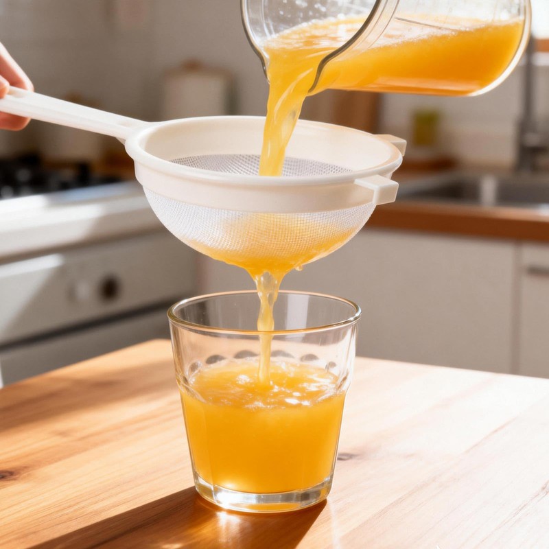 5Pcs Kefir Strainer Set, Plastic Nylon Mesh Strainers with Handle