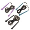 Fitness Mad Unisex Speed Only Purple Jump Rope, Black, 8