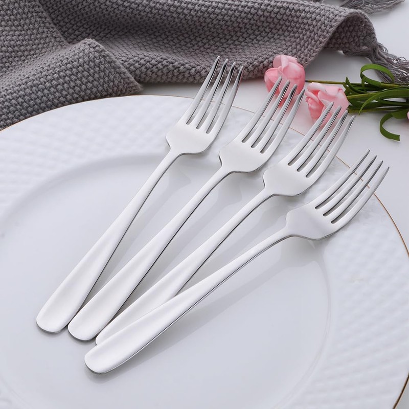 Buyer Star Spoon Fork Set, Dinner Spoon, Dinner Fork, 4