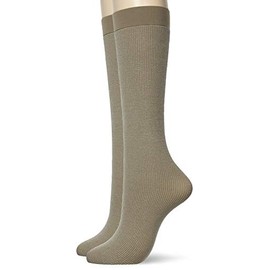 Gunze Tuche Women's Socks, 3-Way Sheer, Lame Same Color, 2 Pairs, beige, (greige)