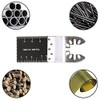 Diagtree 50PCS Bi-Metal Oscillating Multitool Quick Release Oscillating Saw Blades
