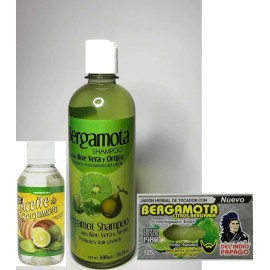 Jabón Bergamota,aceite Para La Barba,shampoo Bergamota