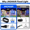150W LED Outdoor Flood Lights with Plug, 18000lm Bright Work