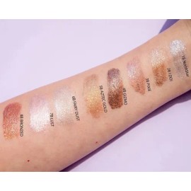 Sombra Liquida Glittershock Miss Metal Italia Deluxe 8 Pzas                                                                                           