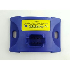 Cole Hersee 48610 FlexMod LVD (Low Voltage Disconnect Switch) 10A at 12V DC, 12-32V, Senses 12 or 24V Systems