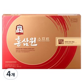 Jeonggwanjang CheongKwanJang Red GinsengWon Soft 6-year-old red ginseng concentrate 50mL, 20 packets (4) / 정관장 홍삼원 소프트 6년근 홍삼 농축액 50mL 20포 4개