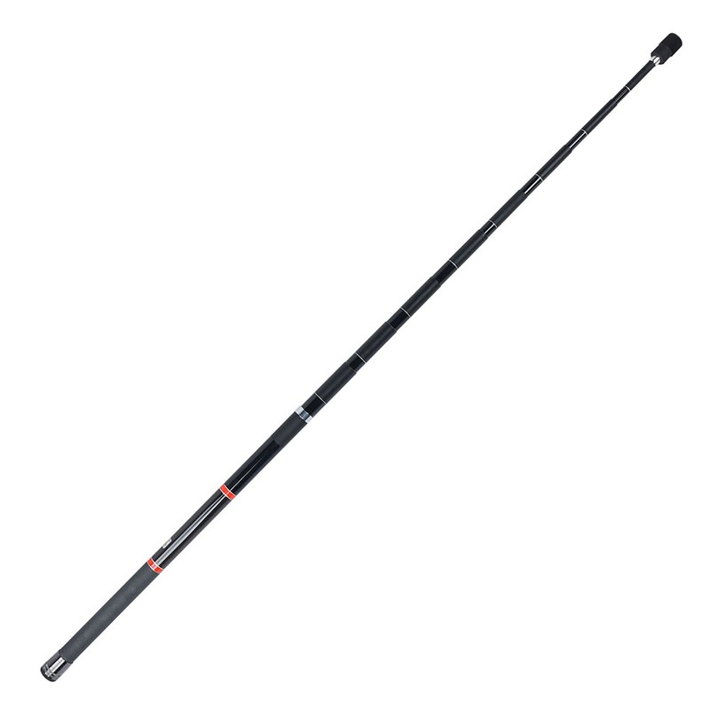 Retractable Lightweight Fishing Landing Net Rod Round Stretch Brail Pole
