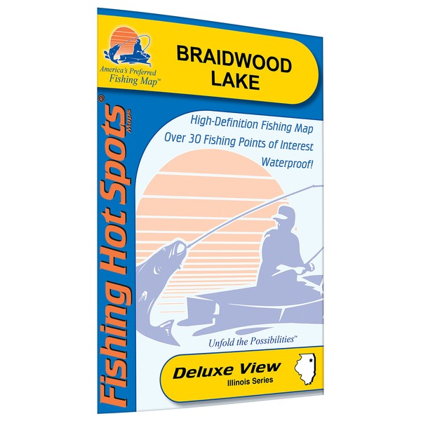Braidwood Lake Fishing Map