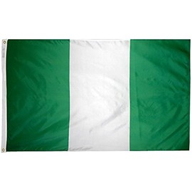 Nigeria - 4' x 6' Nylon World Flag