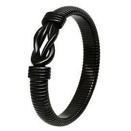 OIDEA Unisex Infinity Bracelet, Elastic Bangle Stainless Steel Wrist Jewellery Gift for Men Women