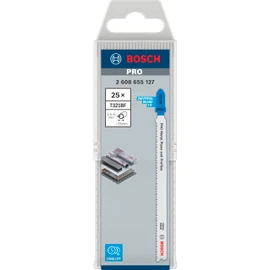 Bosch 25x PRO Metal Pipes and Profiles T321BF Jigsaw Blade (for Metal Pipes and Profiles, Sheet Steel, Length 132 mm, Professional Accessories Jigsaw)
