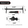 G-PLUS Universal 42" Retractable Golf Cart Seat Belts Kit with