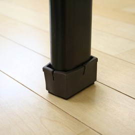 WAKI GK-815 Wide Felt Cap for Oblong Legs Large Dark Brown DB 1 Leg