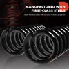 A-Premium 2Pcs Rear Suspension Coil Spring Set Compatible with Subaru
