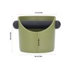 Coffee Knock Box, Reduce Noise Rubber Dishwasher Coffee Grind Trash