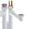 LIRA 8.4442.02 Connection for Condensate Drainage White