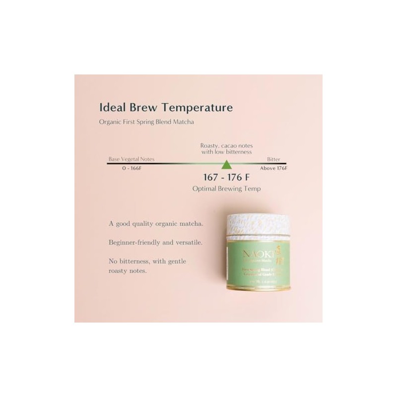 Naoki Matcha Polvo de té verde Matcha auténtico japonés orgánico