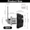 Mikqky Pack of 2 3-Digit Combination Lock, Drawer Combination Lock,