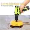 90mm Hole Saw, HSS Bi-Metal Hole Cutter with Drill Bit