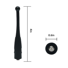 BVMAG NAR6595A Stubby Antenna for Motorola APX 6000 APX 6000XE APX 7000 APX4000 Radio Single Band 7-800 with GPS 3Pack