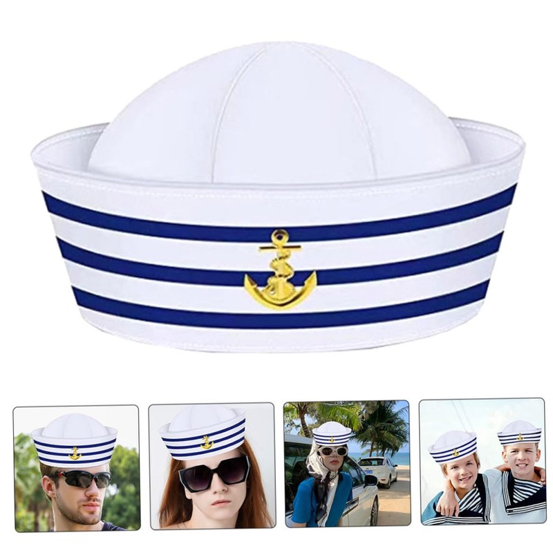 2 Piezas Sombrero Marinero Sombreros De Hombre Sombreros De Marinero