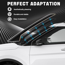 Fomiuzy Windshield Trim Panel A Pillar Molding Kit Fit For Ford Explorer 2011-2019 Sport 4 Door Replaces BB5Z-7803145-AA BB5Z-7803137-BA BB5Z7803145AA WKT D1843 926-450 BB5Z7803137BA(Left Driver Side)