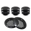 20Pcs Black Air Vents Round Soffit Vents, 2''/53mm Circular Soffit