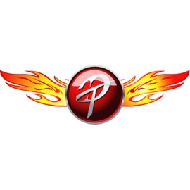 DIFFERENT TRENDS BQ9-405015RBK BOLT-ON ROLL BLACK POWDER COAT EXHAUST TIP 4" INLET 5" OUT 15" L