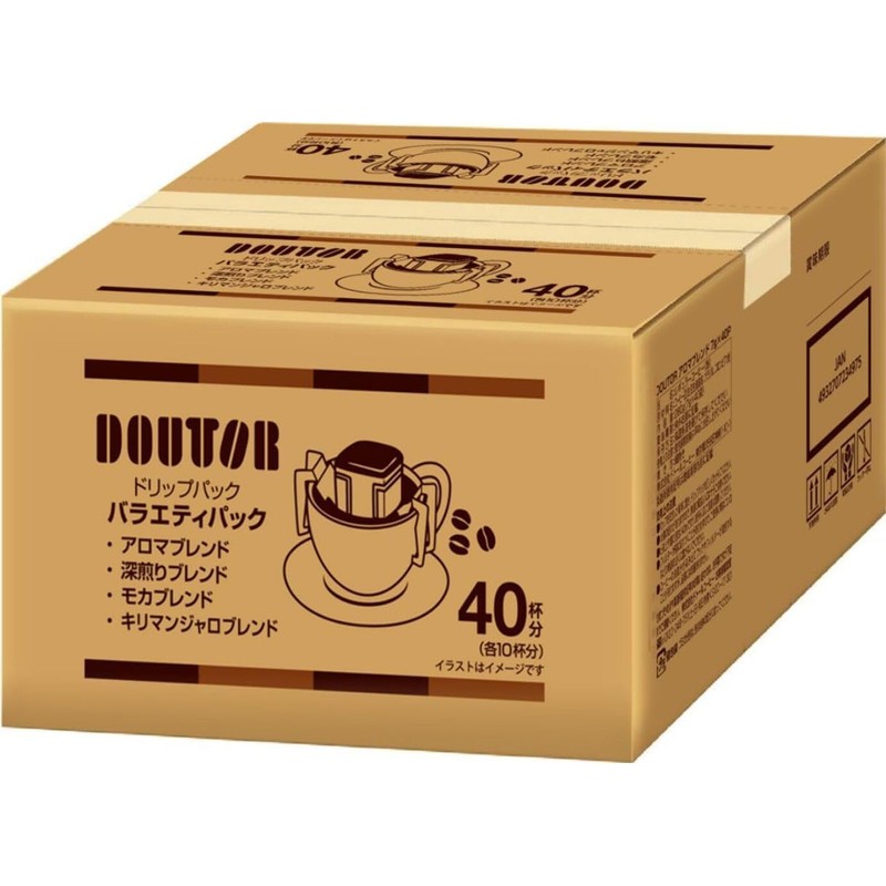 DOUTOR Coffee Drip Pack Assortment 40 Pieces Japan