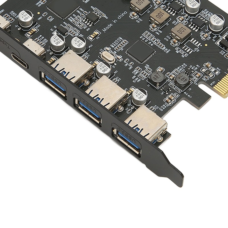 PCI E to USB Expansion Card 7 Ports 5Gbps USB