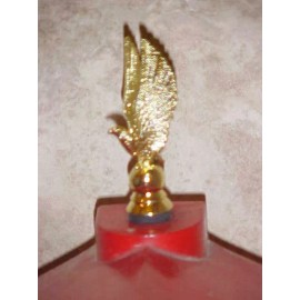 Gold Eagle Topper Gamewell Fire Alarm Box American Police Call Box Finial