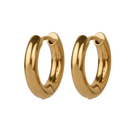 LuckyLy Aretes Mujer con Perlas Colgantes, Arracadas de Acero Inoxidable con Baño de Oro 14k – Joyería para Mujer Ideal como Regalos para Mujer Cumpleaños y Regalos para Mamá Originales, Modelo Connie