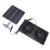 20W Solar Panel Solar Powered Dual Exhaust Fan Kit for