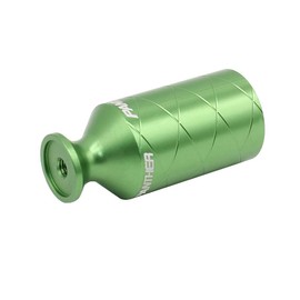 PANTHER Multi-Color Aluminum Anodized Color Bicycle, Ultra Lightweight, Accessory Holder, Light Holder, Hub Part, Rear Derailleur Protection, Light Adapter, For Road Bikes, Cross Bikes, Mountain Bikes, Quick Release Bicycles (Green)