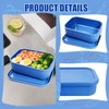 TANEMUDO 10 Pcs 2 Cup Silicone Freezer Trays with Lids