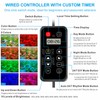 Alidou Advanced 7-Row LED Aquarium Light, Easy Setup Controller, Auto