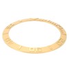 Watch Bezel Insert 38mm Ceramic Embossed Digit Watch Bezel Ring