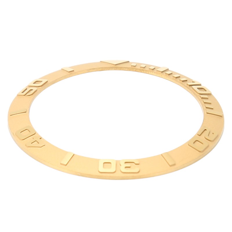 Watch Bezel Insert 38mm Ceramic Embossed Digit Watch Bezel Ring