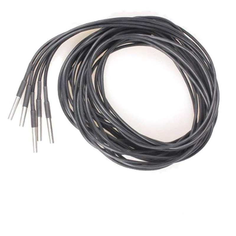 Fasizi Waterproof Temperature Sensors Digital Temperature Probe Pack of 5