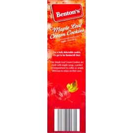 Benton's Best Maple Leaf Cream Cookies 11.4 Oz (323 g)