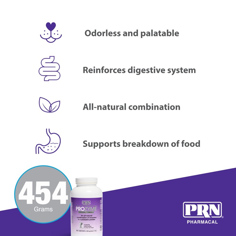 PRN Pharmacal ProZyme Original Formula Enzyme Replacement Supplement - Reinforces