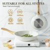 SENSARTE Nonstick Ceramic Frying Pan Skillet 8-Inch Omelet Pan Healthy