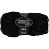 Creativ Fantasia Polyacrylic Wool - Black - 45m