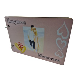 Honeymoon Memories Scrapbook, Record Your Honeymoon Memories As Husband and Wife (uv238-scrap-honeymoon)