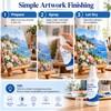Acrylic Paint Sealer Spray for Artwork Protection – Clear High-Gloss