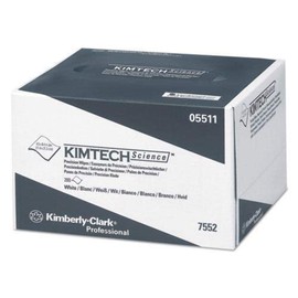Kimtech Science 7552 Wiping Cloth 1-Ply 21.3 x 11.4 cm White Pack of 280