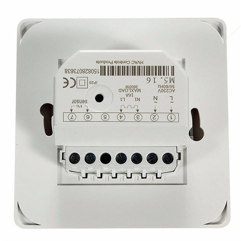 Room Premium Underfloor Heating Air Conditioning Thermostat Temperature Control Switch