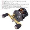 PRO BEROS Baitcasting Reel 18+1BB 7.2:1 Gear Ratio Magnetic Brake