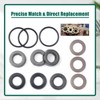 12 Pcs 514011751 Pressure Cleaning Pump Seal Kit Replacement for