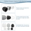 sourcing map Nut Protection Cap, 20Pcs M6x10x14mm - Plastic Hexagonal